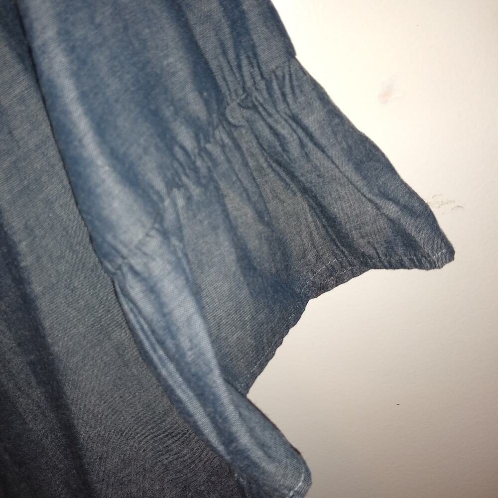 Unique spectrum Women's XL light blue shirt. Festival, Western - Picture 8 of 10